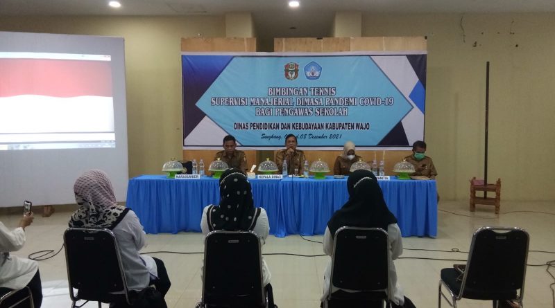 Bimtek Supervisi Manajerial di Masa Pandemi Covid-19 Bagi Pengawas Sekolah